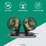 Ventilador Doble USB