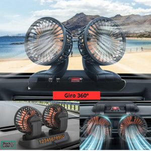 Ventilador Doble USB