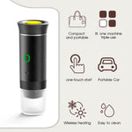 Cafetera Expresó Portátil Capsulas 3 en 1 Compatible con Nespresso Dolce Gusto y Café Molido